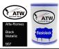 Preview: Alfa-Romeo, Black Metallic, 907: 500ml Lackdose, von ATW Autoteile West.